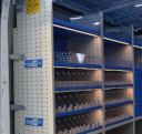 Syncro System complète aménagement pour pour transport produits coiffeurs